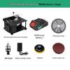 Compact Multi-Functional Table Saw for DIY Woodworking & Jade Cutting