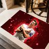 Football Player Celebration Floor Mat Design for Hallway Bedrooms Game Room Foyer Anti-slip Rug Anime Office Decor