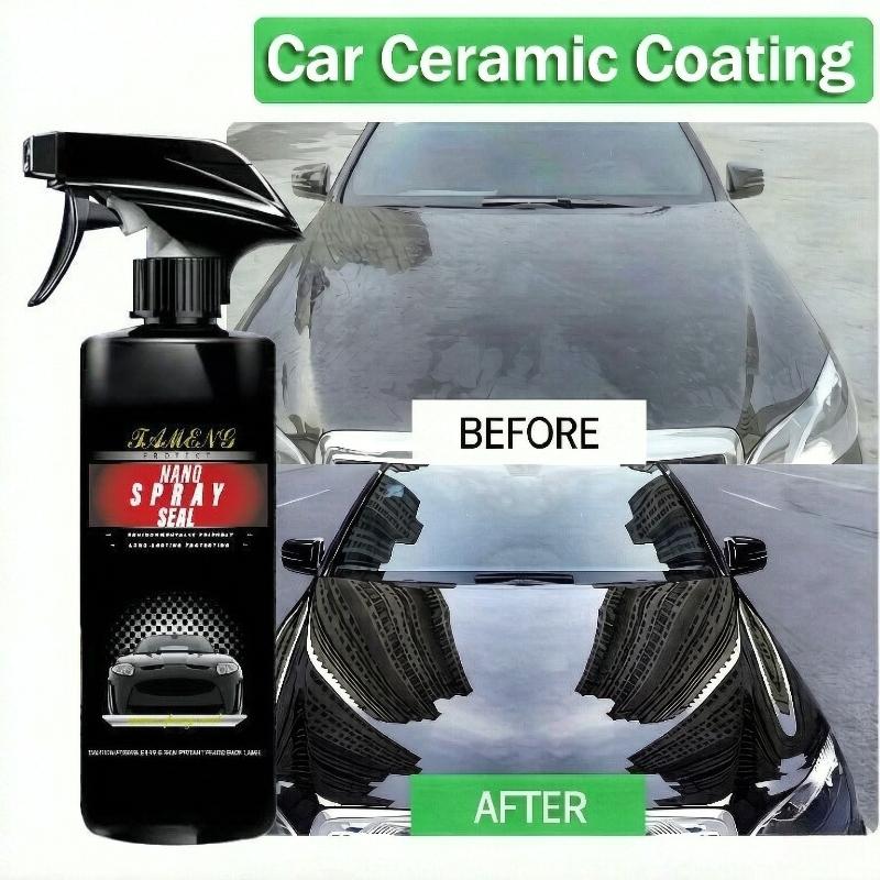 Quick Car Coating Spray – Universal Paint Sealant & Shine Enhancer, Anti-Dust Waterless Wax Polish for All Car Colors