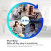 2.4" Baby Monitor with Two-Way Intercom & Temperature Sensor