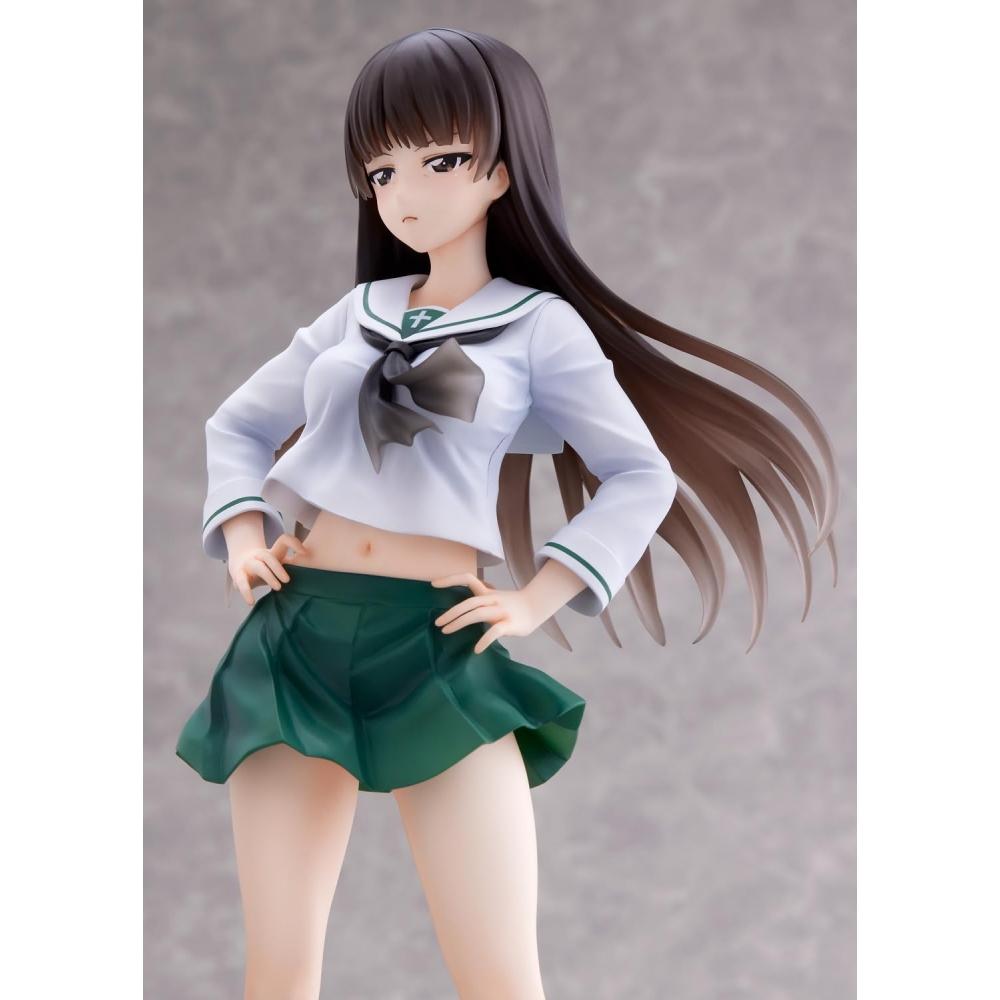 Wave Dream Tech Girls & Panzer Senshado Daisakusen Shiho Nishizumi [Oarai Girls] 17 skala PVC-malt ferdig figur