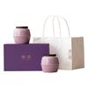 Ceramic tea can packaging box company annual meeting to send customers creative business gifts practical Mid-Autumn Festival gift