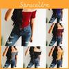 Elegant Women Summer Casual Off Shoulder Tank Top Vest Blouse For Effortless Style