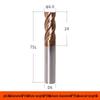 Taiwan 60° Tungsten Carbide 4-Flute Coated End Mill for Steel CNC Machining