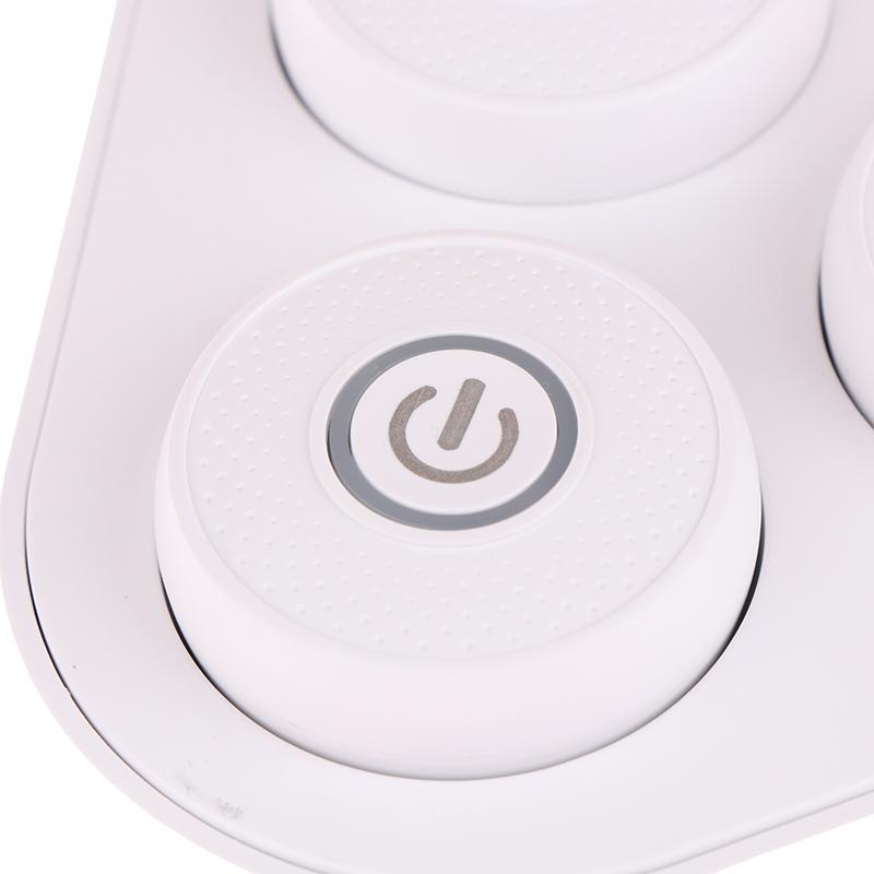 Electric Moxibustion Tool Smokeless Intelligent Quick Heat Professional 3 Gears Portable Massager Relieve Fatigue W/3 Heads