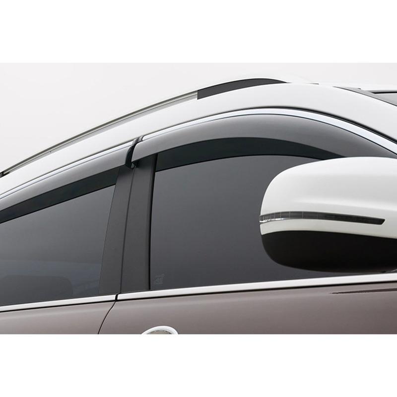 Car Stick Lamp Plastic Window Glass Wind Visor Rain/Sun Guard Vent 4PCs For Mazda CX-5 CX5 2nd Gen 2017 2018