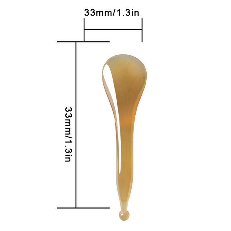 Gouache Scraper Facial Massager Eye Scraping Face Massage Meridian Therapy Guasha Board Body Health Care Gua Sha Plate Tool