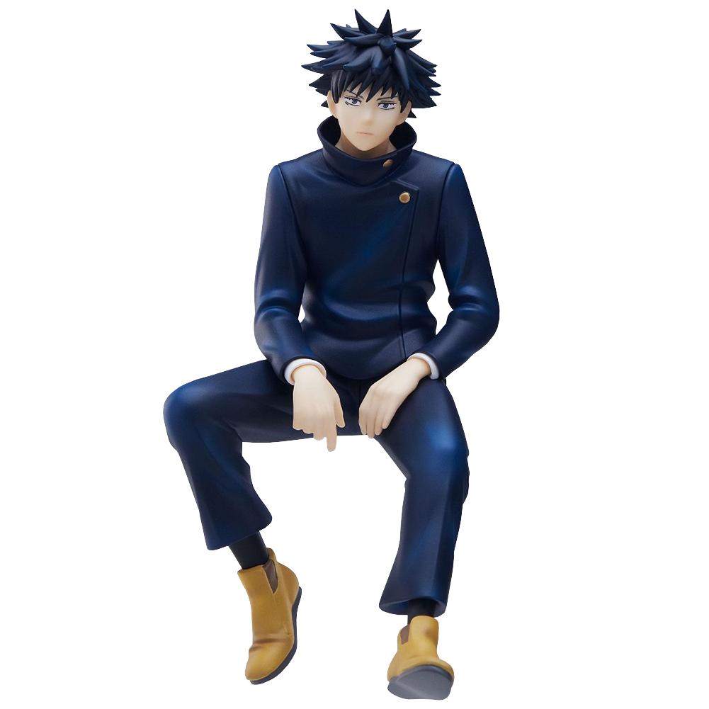 Anime JJK Figure Fushiguro Megumi Sitting Pose Action Figure Okkotsu Yuta Figure PVC Model Collection Anime Figure Toy Fans Gift
