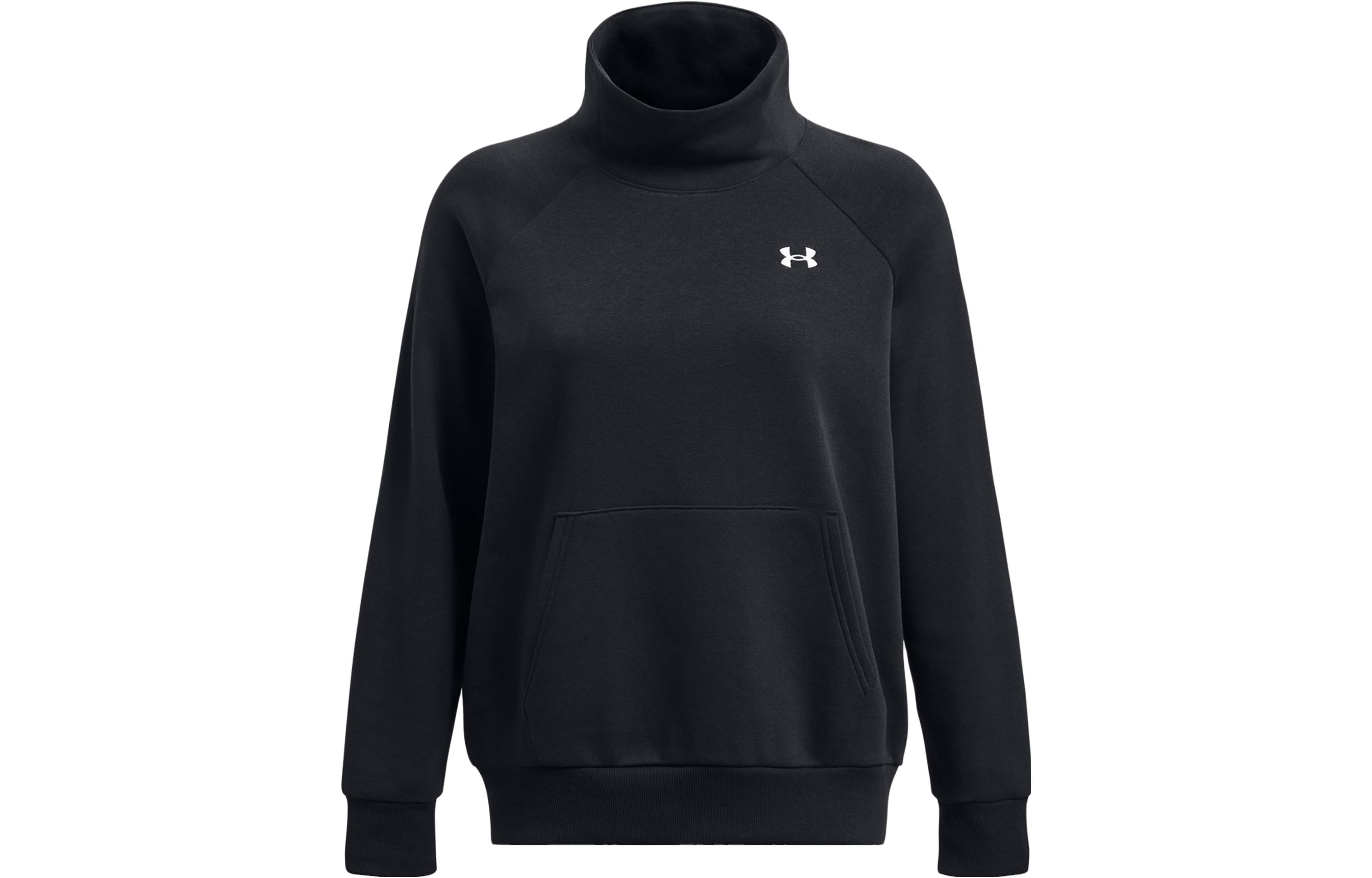 Under Armour Sweatshirts Women s Black Turtleneck Moderate Regular 1379637-001 M