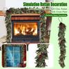1.8m Simulated Rattan, Soft Glue, Rattan Norfolk  Green Plant, Christmas Home Decoration