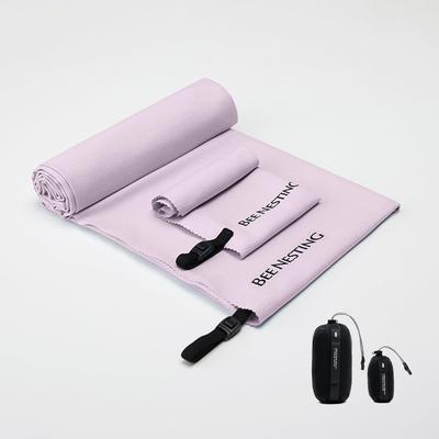 BeeNesting Sokka Sports de Secado Rápido Bolsa de Almacenamiento de Microfibra Para Juego de 2 Toalla, Toalla, Toalla, Toalla, Ligera, Absorbente, Compacta, Incluida,
