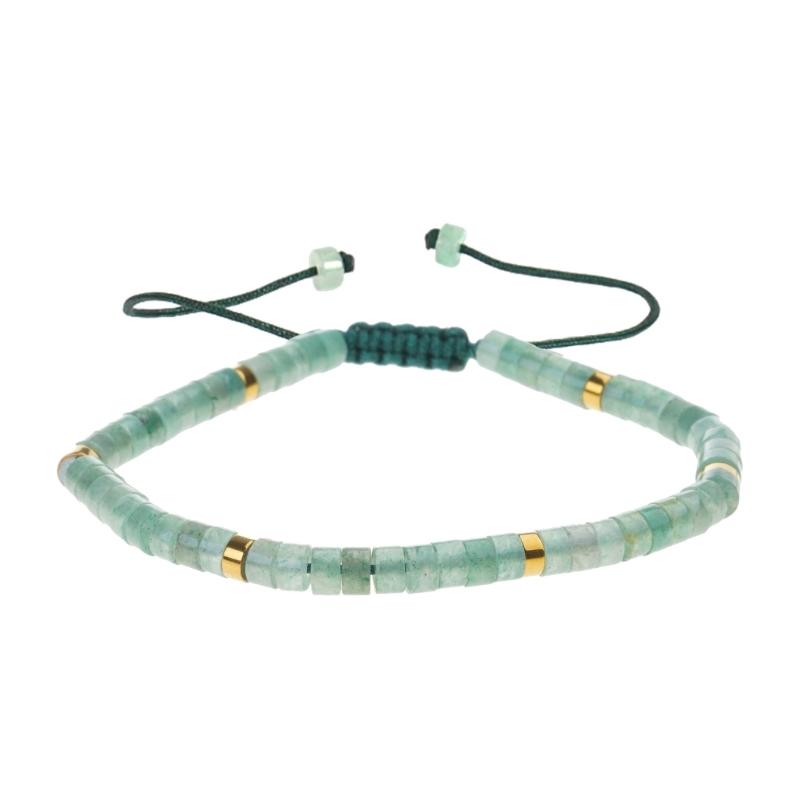 Adjustable Bead Bracelet Natural Stone Bracelet Rope Bracelet Unisex Bracelet Stone Texture Suitable for Men and Women