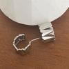 BF CLUB 925 Sterling Silver Wave Earrings For Women Girl Sexy Fashion Trendy Jewelry Gift Party Wedding pendientes mujer