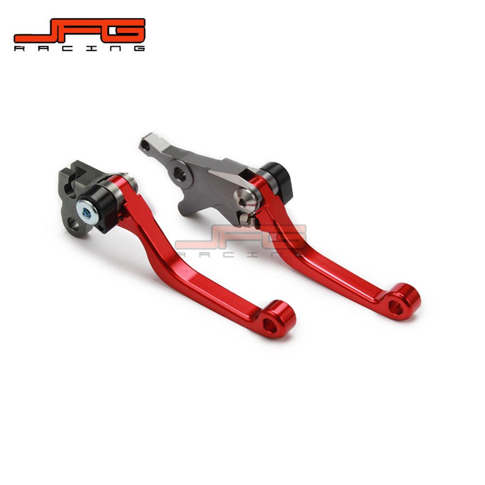 CRF250L/M 12-16 CNC Hliníkové páčky brzdy a spojky typu Bull Horn pro off-roadové motocykly