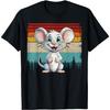 Mouse Vintage Distressed Retro Style Cool Mouse T-Shirt