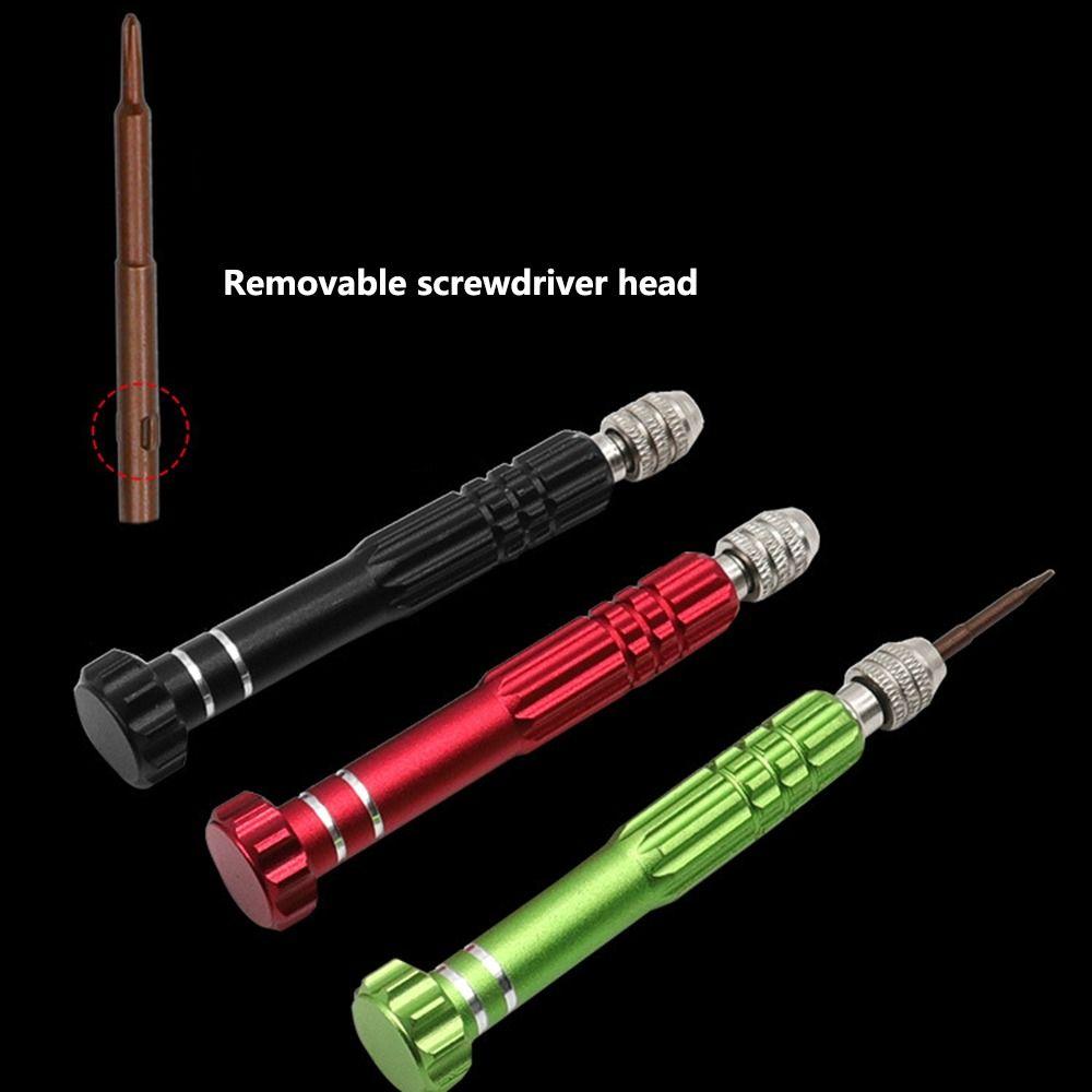 2Pcs 5 In 1 Eyeglass Screwdriver Precision Cross Screwdriver Multifunction Screwdriver Set