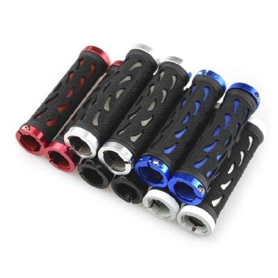 Antislip Bicycles Handlebars Grip Bikes Handle Locking Shockproof Cover Mountain Bikes Grip with End Plugs Cyclings Part