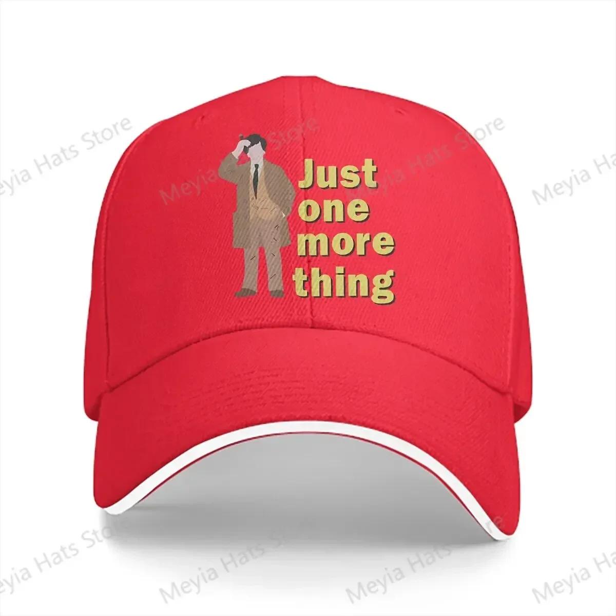 

Columbo Unisex Baseball Caps Peaked Cap Sun Shade Sunprotection Hat Columbo Movie One Size