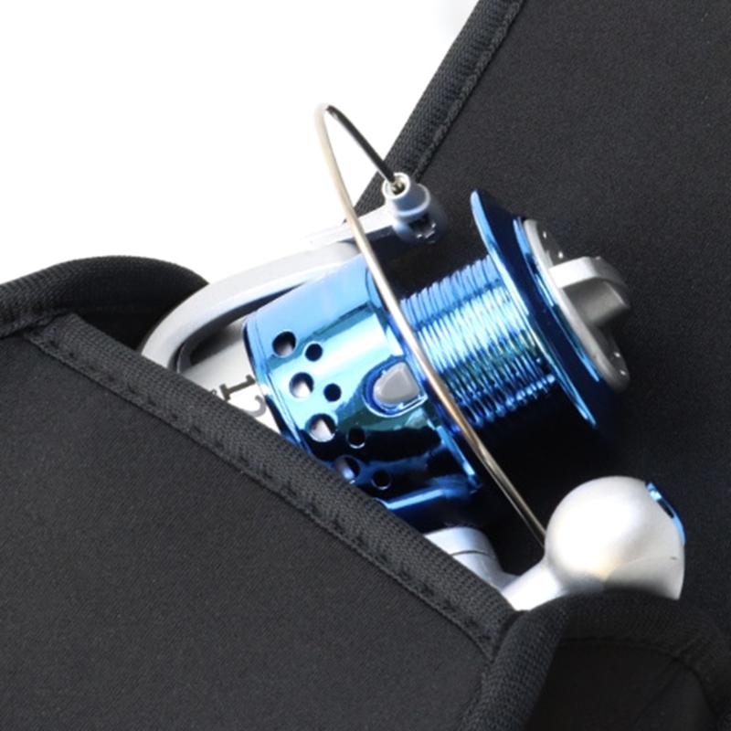 Fishing Reel Bag Protective Cover Spinning Reel Storage Case Pouch Baitcasting Trolling Fishing Reel Protective Case