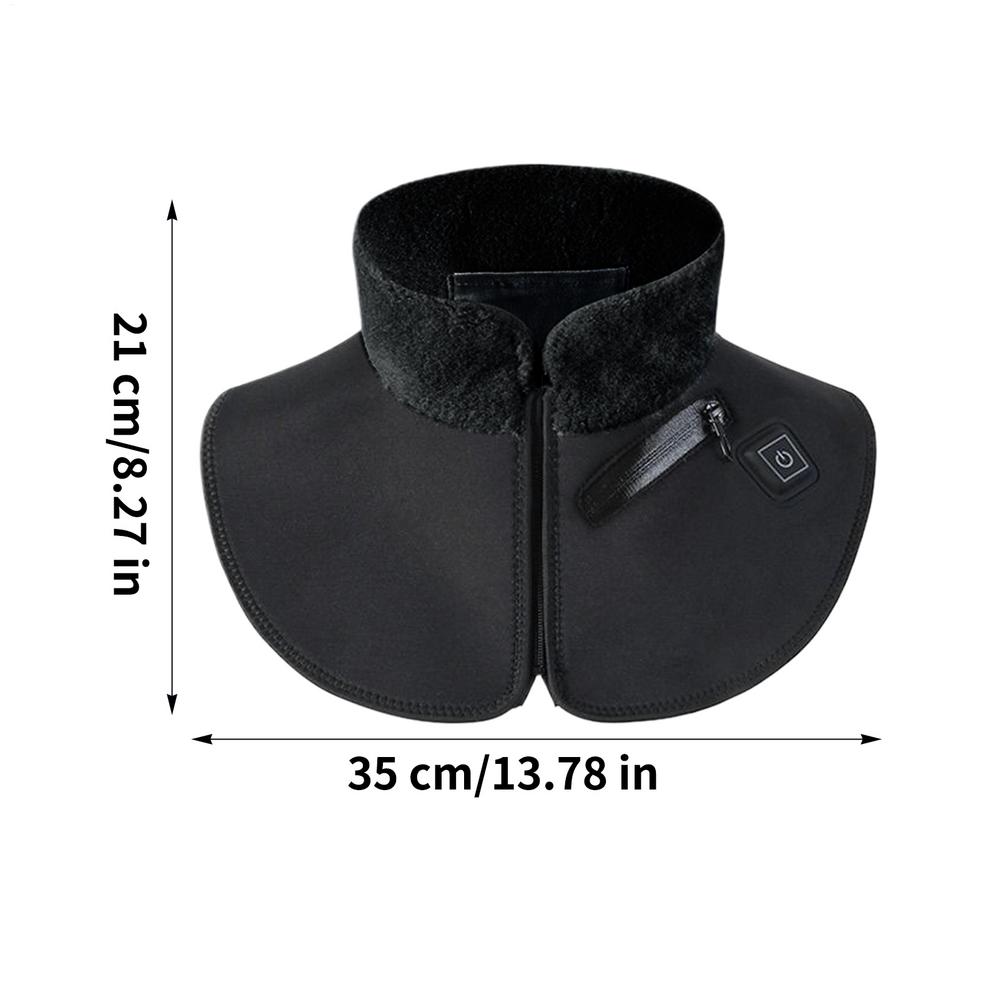 Neck And Shoulder Heat Wrap Electric Warmer Brace 3 Level Fast Heating Pads For Women Elderly Home Workplace Daily Relaxation