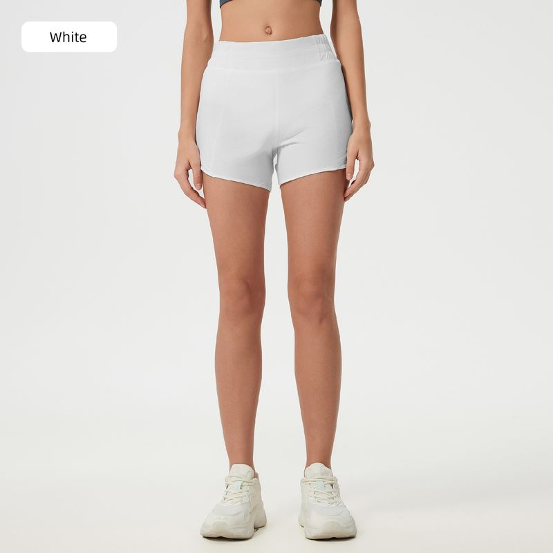 Shishi City Quality Clothing Co., Ltd. Summer Cool Feeling Quick-Drying High Waist Track Shorts Women's Lined Fitness Pants Light