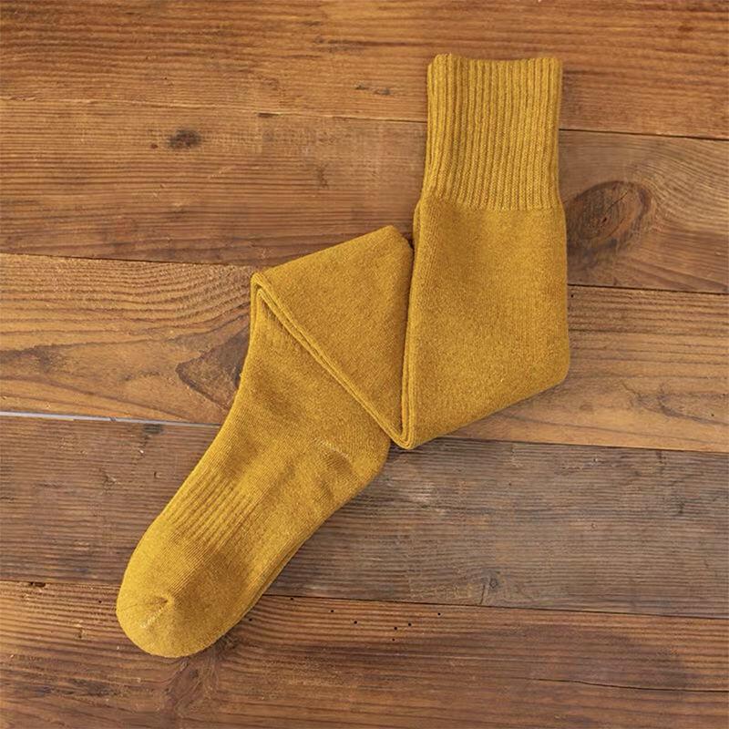 Winter Warm Women Knit Crochet Cotton Soft Thick Long Socks Thigh-High Leggings