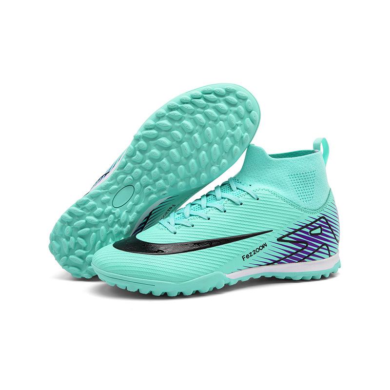 New Children's Assassin Football Shoes Men's Long Nails and Women's Broken Nails Artificial Grass Competition Professional Training Shoes