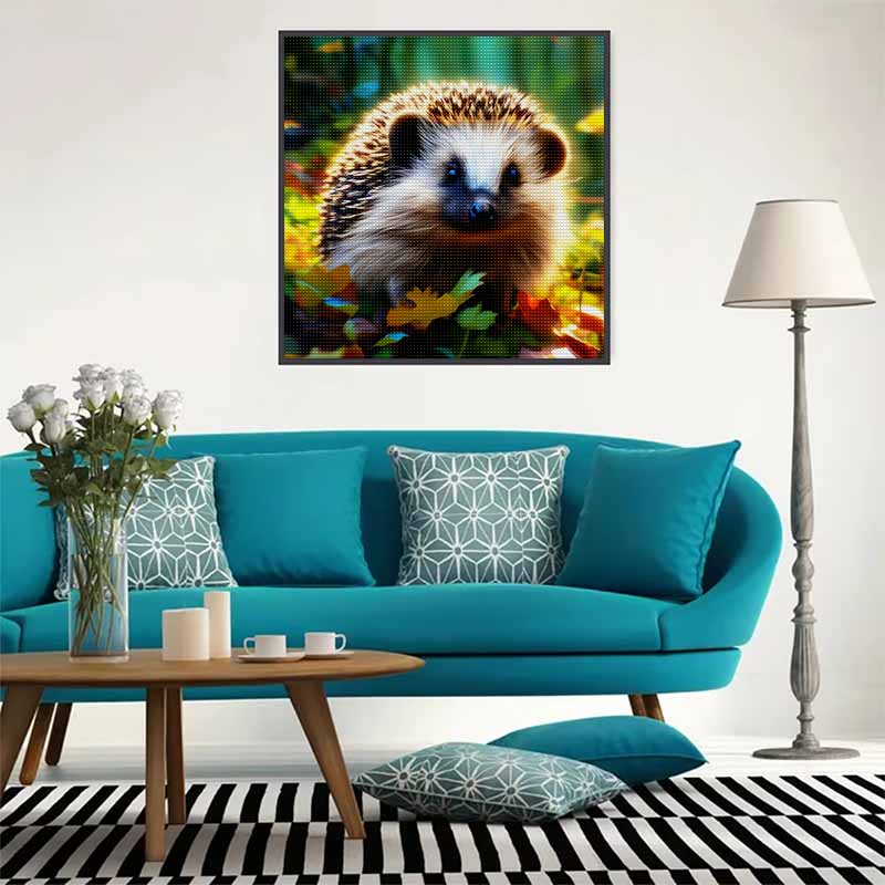 Neuankömmling 5D DIY Vollkreis Diamantmalerei "Igel" Stickerei Kreuzstich Heimdekor Geschenk