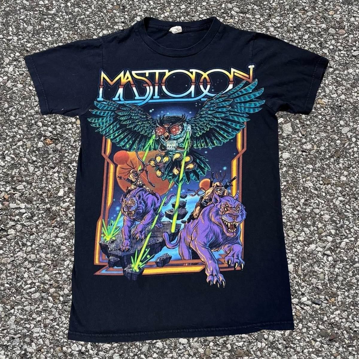 Vintage Mastodon black band T-Shirt Gift Fan Full Size S-5XL UR199 XXL
