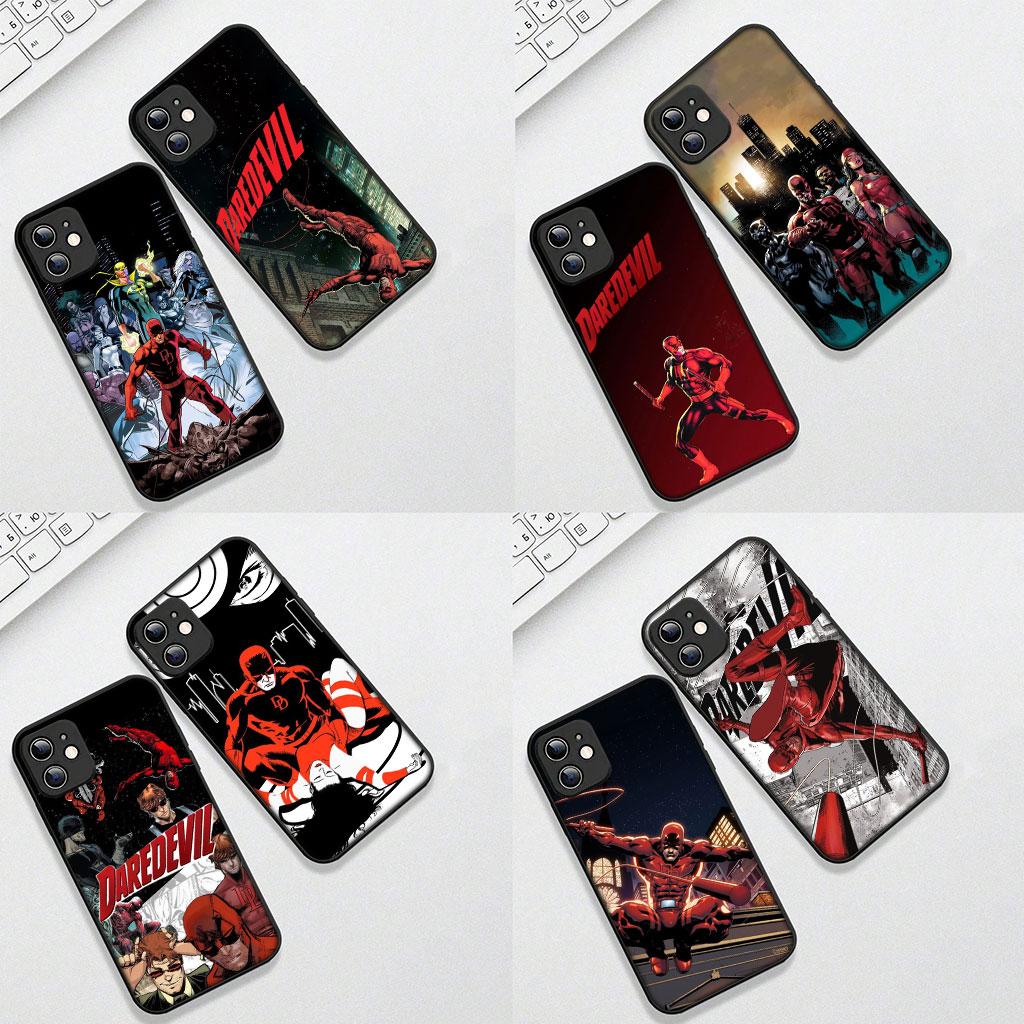 Daredevil Poster Marvel Casing Phone Cover for Apple iPhone 17 16 Plus 13 12 Pro Max Mini X XR ProMax 16E 15+ 16Plus Air Case