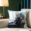 Game Valorants Jeff Pillow Case Square Double-Sided Sofa Cushion Cover Bedroom Bedside Pillow