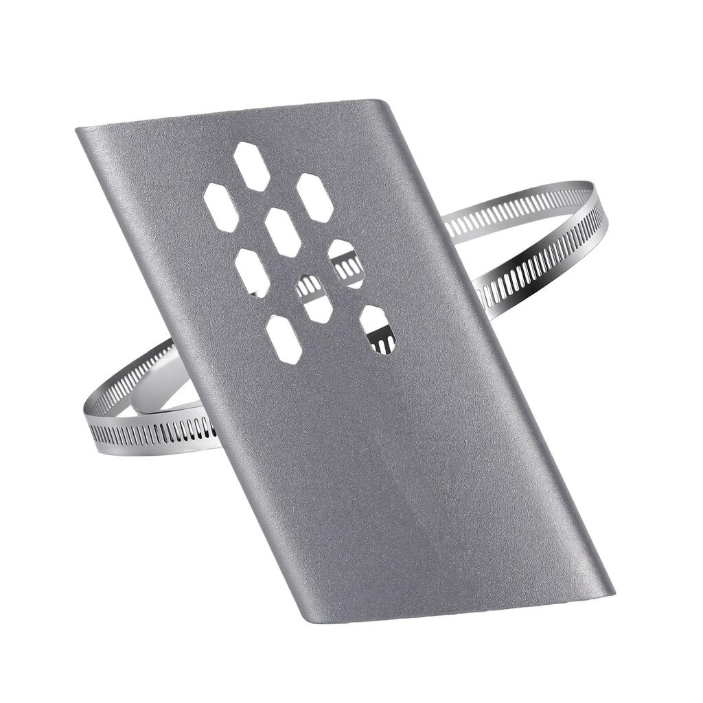 Exhaust Heat Shield Fit for Rhinowalk Motorcycle Aluminum Alloy Motorcycle Exhaust Pipe Heat Insulation Cover Guard