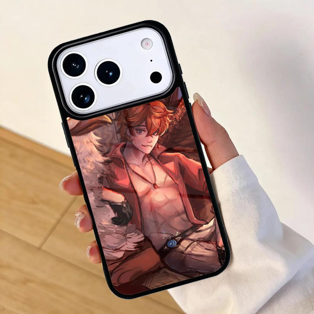 Tartaglia Genshin Impact Phone Case For Apple iPhone 17 air 16 Pro Max 15 Pro Max 14 13 12 11 Mini Back Cover