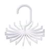 24TE 360 Degree Rotatable Ties Clothing Hanger Rack 18 Claw Scarf Hangers