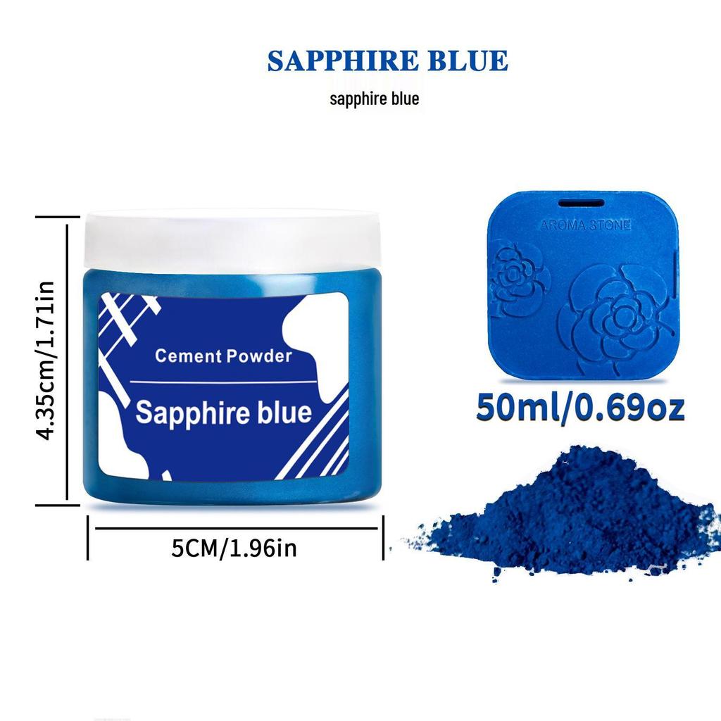 50ml Iron Oxide Pigment for DIY Cement and Gypsum Flower Pots