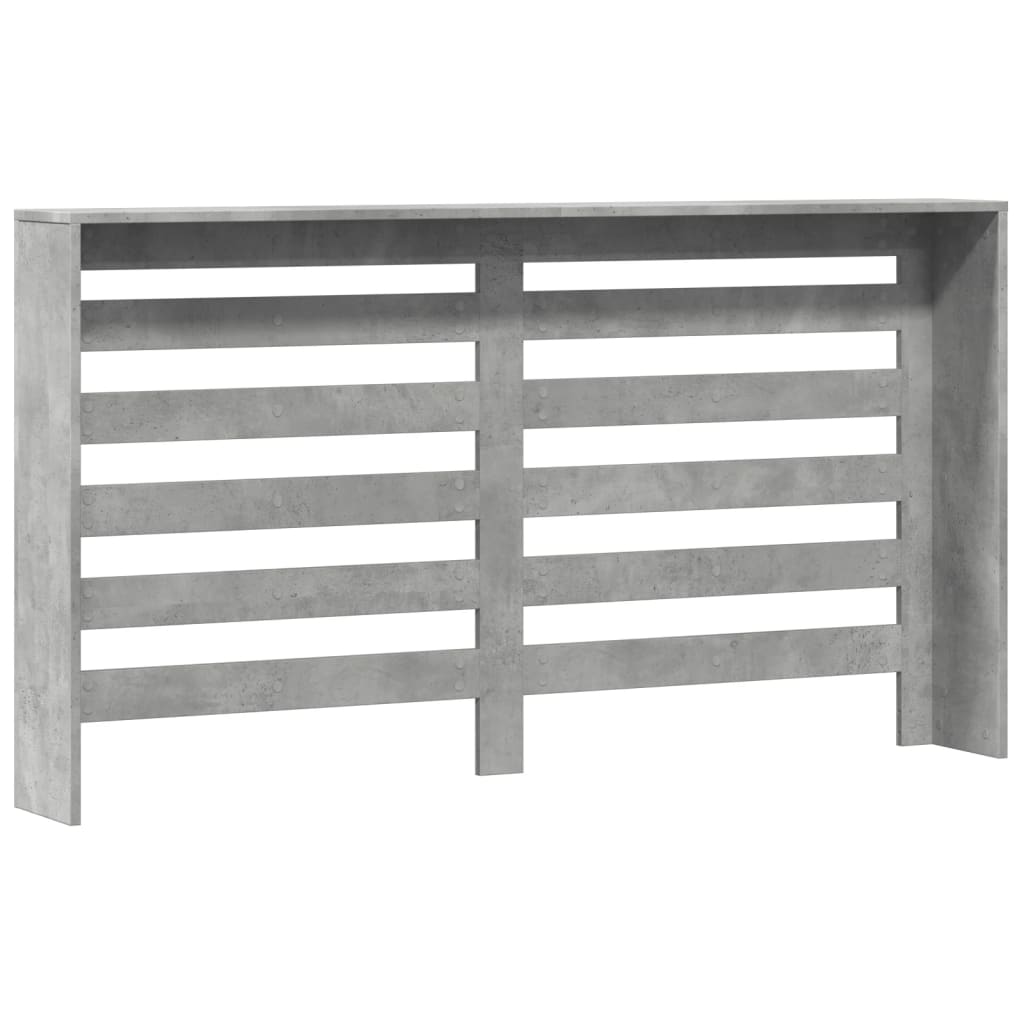 Vidaxl Radiator Cover, Concrete Grey, 149X20X82 Cm