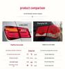 LED Taillight Assembly & Sequential Turn Signal for 2009-2014 Chevy Cruze