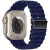 Silicone Band for Apple Watch Compatible with Ultra 2/10/9/8/7/6/5/4/SE | 38/40/41/42/44/45/46/49mm Soft Sweatproof Wristband