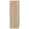 Sideboard in Sonoma Oak Finish 60 x 35 x 98.5 cm Particleboard