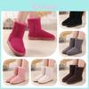 Premium Winter Snow Boots For Men And Women With Cozy Synthetic Fur Lining And Sturdy Cowhide Upper