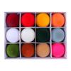 12Pcs 2.4 Inch Christmas Balls Decorative Balls Velvet Xmas Hanging Tree Pendants Christmas Tree Decoration Ornaments Xmas Decor