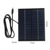 2W Portable Solar Panel 4V5V/6V/12V Outdoor Hiking And Camping Waterproof Portable Charger Mobile Phone Charging Bank Charging 4