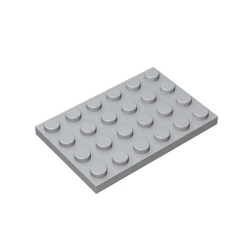 MOC 10PCS Classical Plate 3032 Tire Board Light Panel Substitutable Bricks 4x6 Building Blocks Toys Adults Boys Holiday Gifts