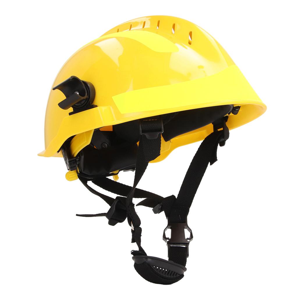 Hard Hat   Lining Heat Resistant Shock Absorbing Slotted Construction   Work Helmet