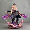 28cm Anime One Piece Roronoa Zoro Model Manga One Piece Action Figure with Two Heads Figurine Peripheral Collection GK Statue
