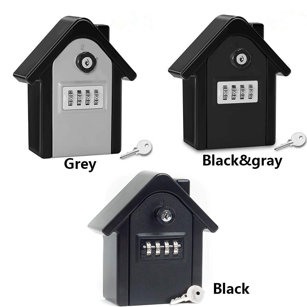 High Security Password Lock Storage Box Key Storage Box Key Safe Box Combination Lock Wall-mounted Key Box