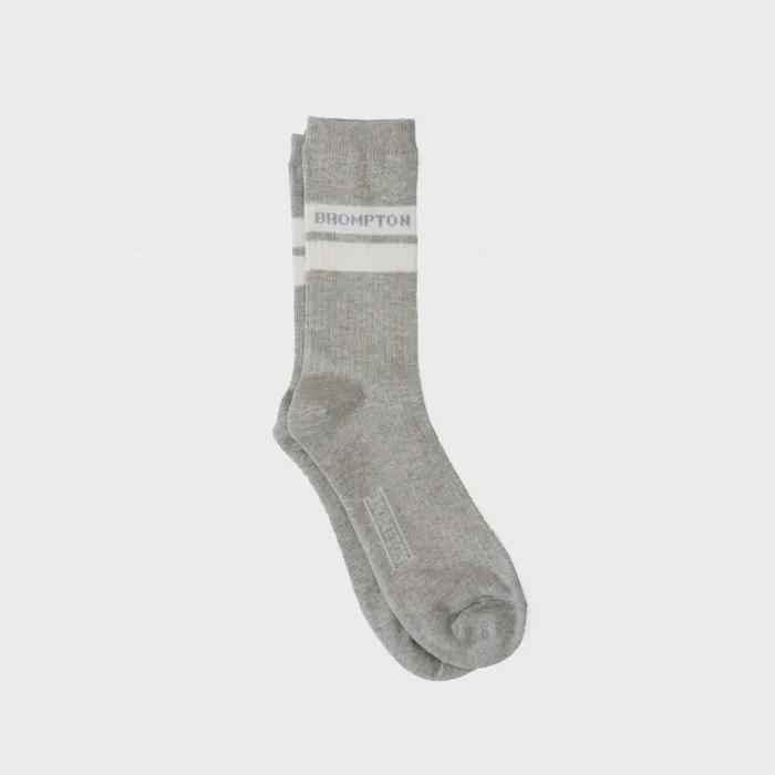 STRIPE SOCKS - M/GREY (P265ASO101)