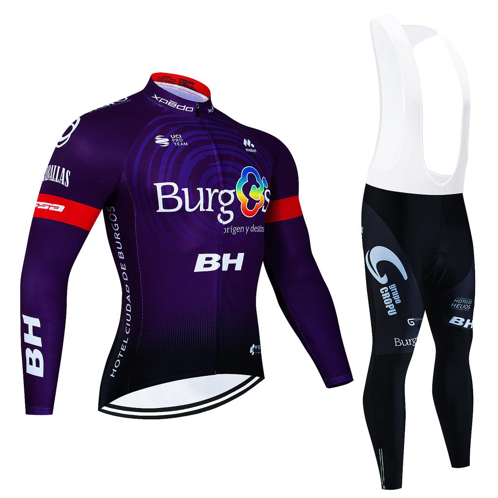 2026 Herbst Radtrikot Set Fahrrad Sportbekleidung MTB Trikot Radbekleidung Langarm Fahrrad Kleidung