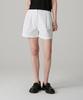 Musinsa Standard Woman Women'S Two-Tuck Wide Chino Shorts [White]