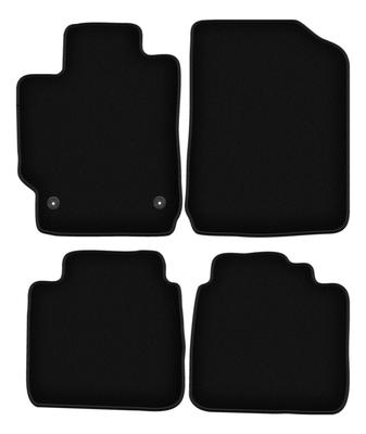 BASIC Black Velour Floor Mats For: Toyota Camry VII Sedan (2007-2011)